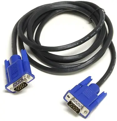 5 Mtr VGA Cable, PVC (Black)
