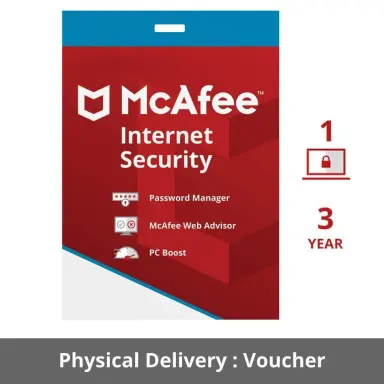 McAfee  Internet Security 1 PC 3 Years