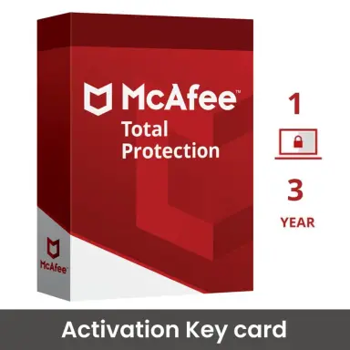 McAfee Total Security 1 PC 3 Years