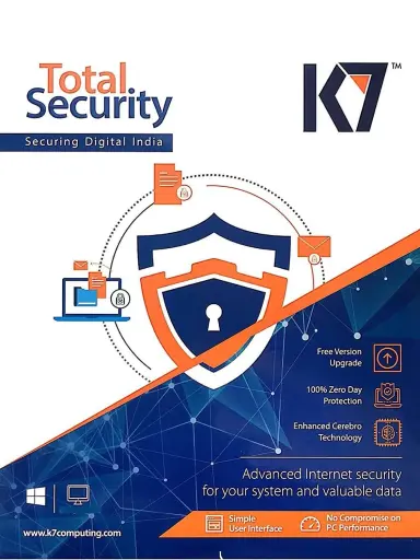K7 Total Security 10 PC 1 YEAR